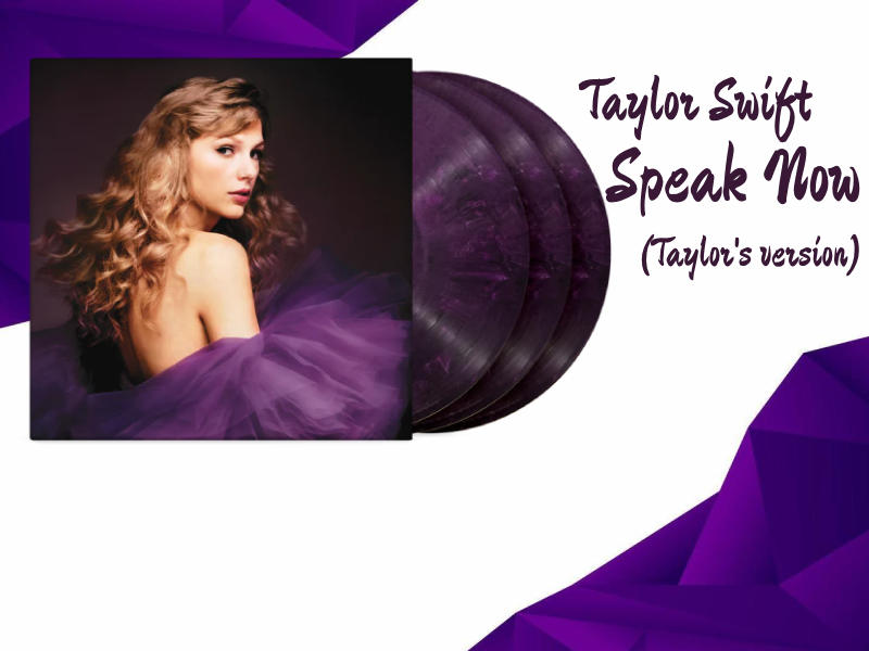 TAYLOR SWIFT - SPEAK NOW (TAYLOR'S VERSION) - IR KLĀT!