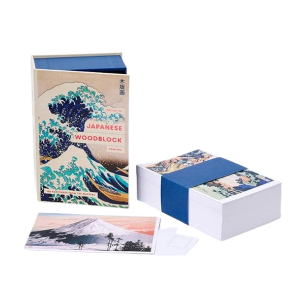New Mags - Pastkaršu komplekts "The Art of Japanese Woodblock Printing" (100 pastkartes)