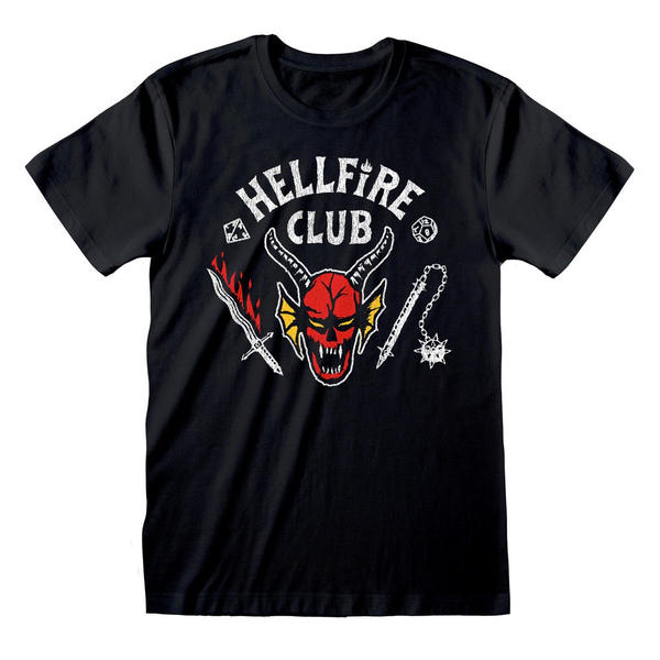 Stranger Things - Hellfire Club Logo Black