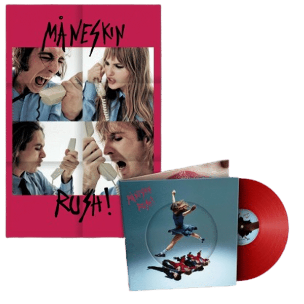 Måneskin - Rush! (Red Vinyl & Poster)