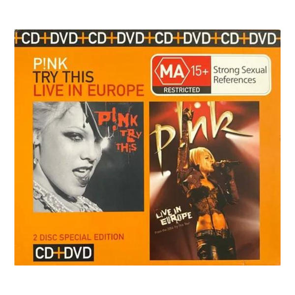 PINK - Try This/ Live In Europe (CD + DVD) (Try This/ Live In Europe (CD + DVD))
