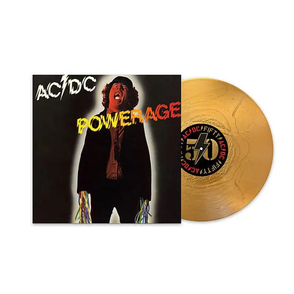 AC/DC - Powerage (50th Anniversary Gold Vinyl) (Powerage (50th Anniversary Gold Vinyl))