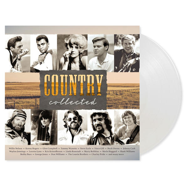 Various - Country Collected (Clear Vinyl)