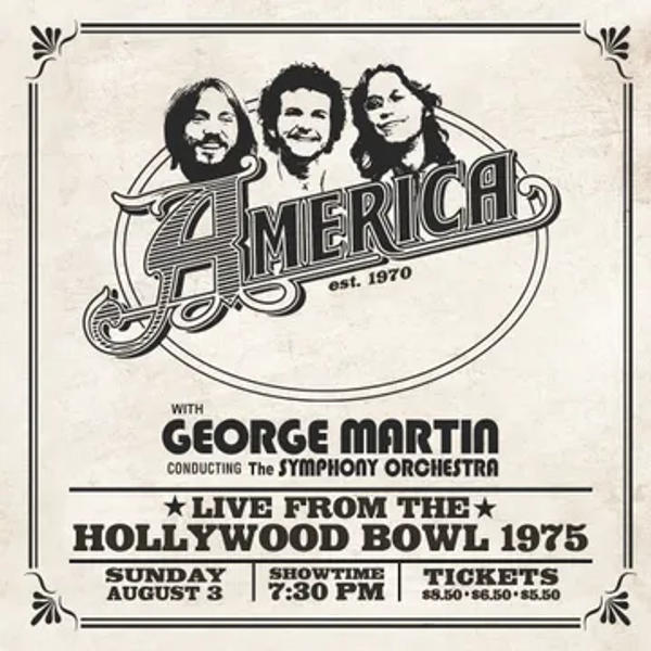 America - Live From The Hollywood Bowl 1975 (Translucent Milky Clear Vinyl)(RSD 2024)
