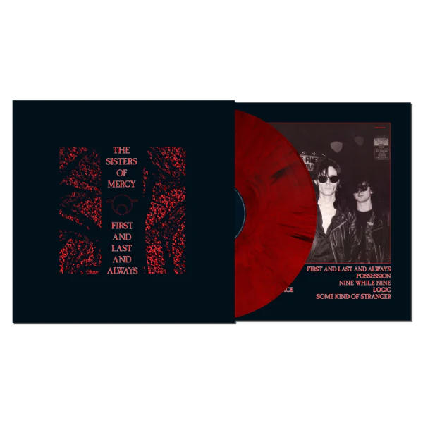 The Sisters Of Mercy - First And Last And Always (40th Anniversary Red & Black Marble Vinyl)