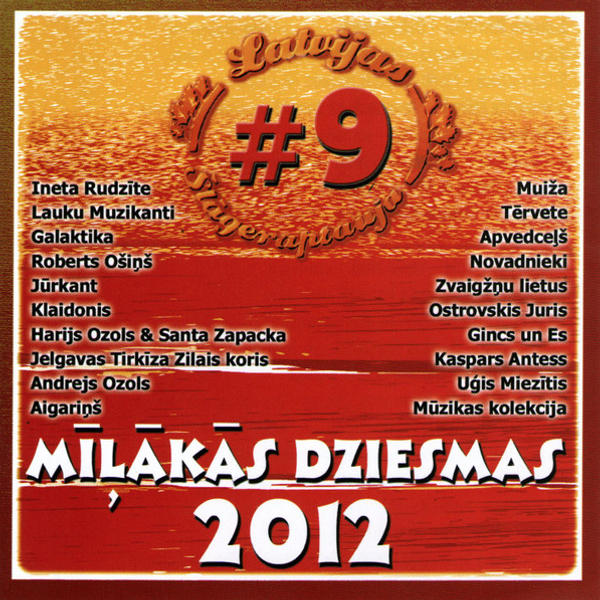 Various - Latvijas Šlāgeraptauja - Mīļākās Dziesmas 2012 #9