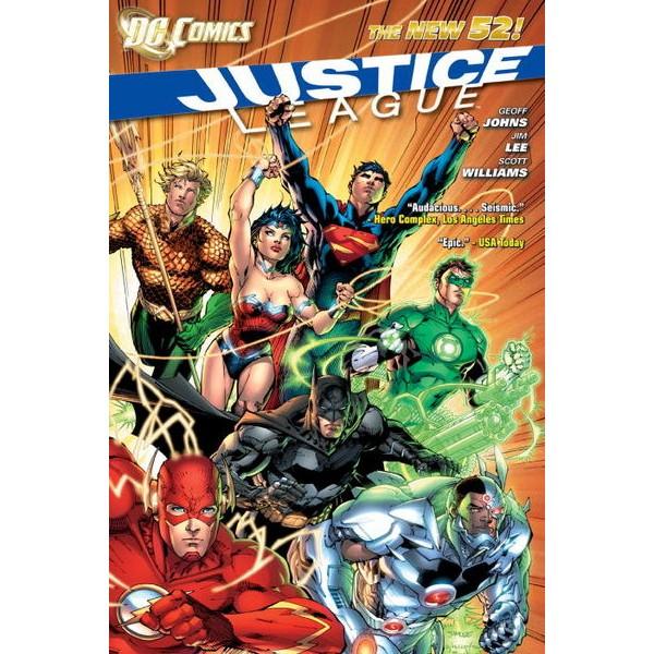 DC Comics - Grafiskā Novele - Justice League HC Vol 01 Origin (Graphic novel - Justice League HC Vol 01 Origin)