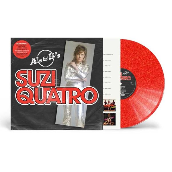 Suzi Quatro - A's & B's (Translucent Red Glitter Vinyl)