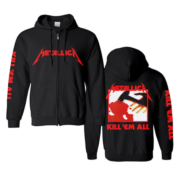 Metallica - Kill 'Em All Mutate Zip Hoodie (XXL)