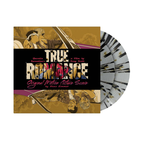 Hans Zimmer - "True Romance" OST (Clear with Black & Gold Splatter Vinyl) (45 RPM)