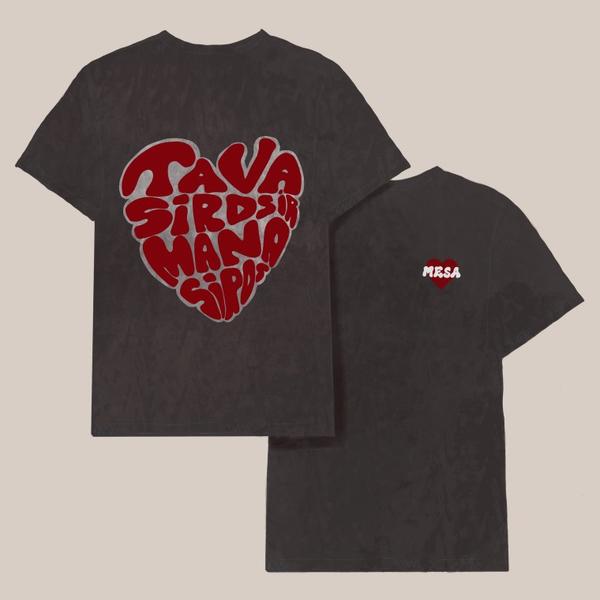 Mesa - "Mana sirds" oversized t-krekls