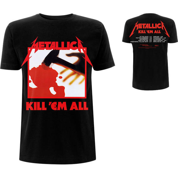Metallica - Kill' Em All Tracks (Large)