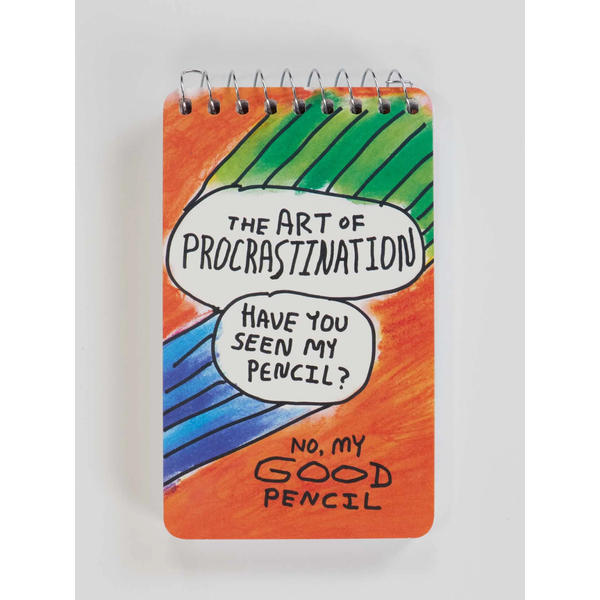 Blue Q - The Art Of Procrastination Notebook