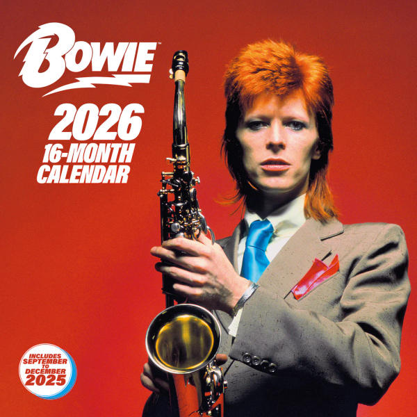 David Bowie - Calendar David Bowie 2026 (16 months)