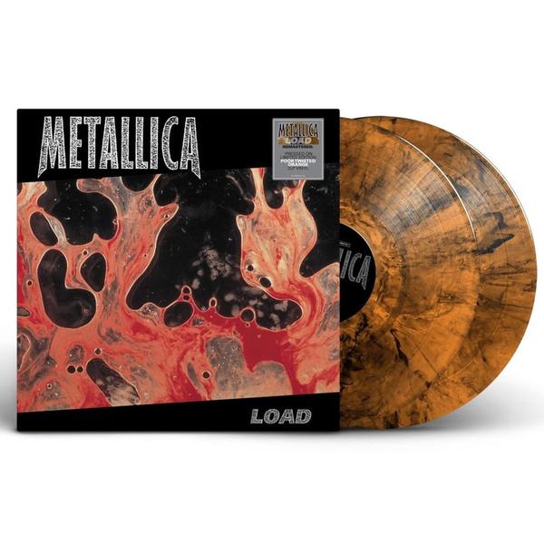 Metallica - Load (Limited Transparent Orange & Black Splatter Vinyl)