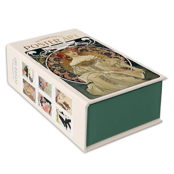 New Mags - Pastkaršu komplekts "The Golden Age Of Poster Art" (100 pastkartes)