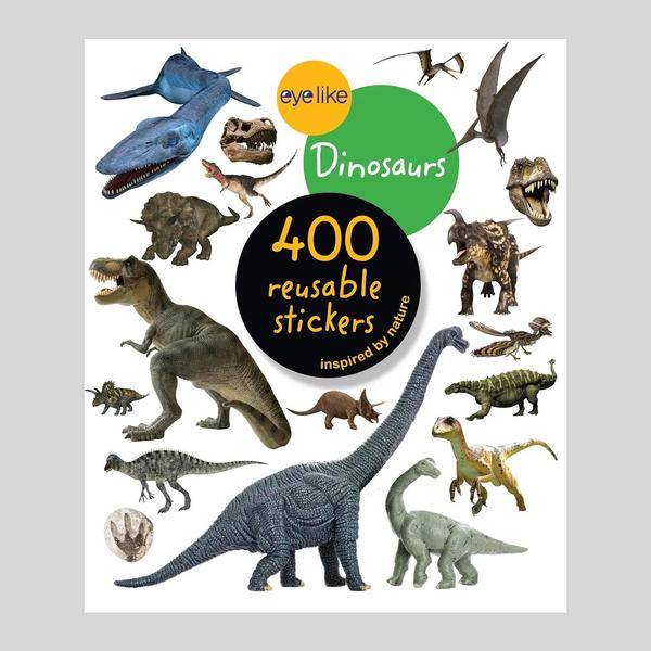 New Mags - Uzlīmju grāmata "Dinosaurs"