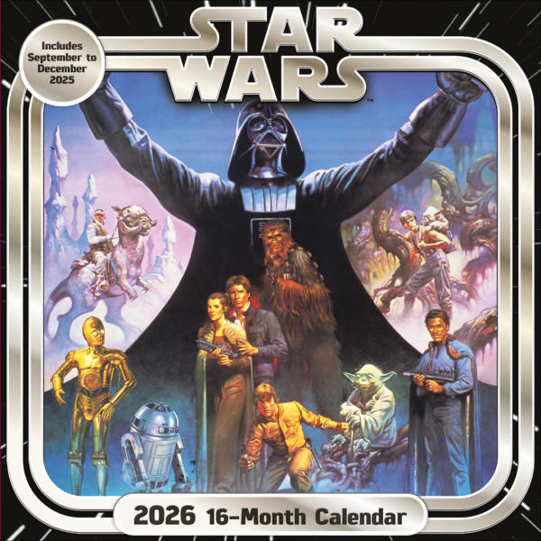 Star Wars - Calendar Star Wars 2026 (16 months)