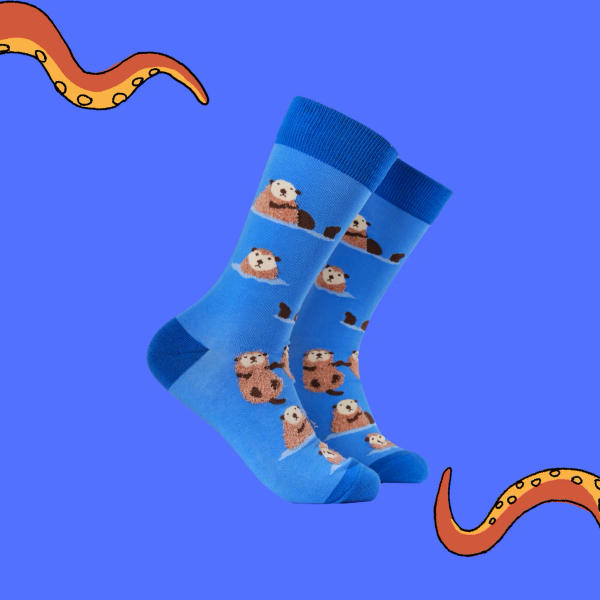 Socktopus - Fluffy Otter