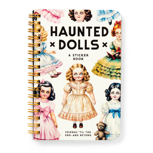 Brass Monkey - Haunted Dolls Sticker Book - image 1