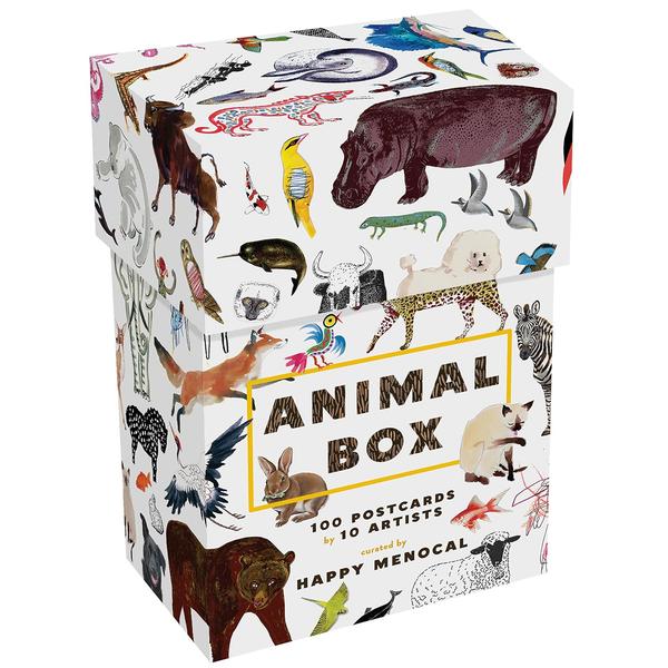 New Mags - Pastkaršu komplekts "Animal Box" (100 pastkartes)