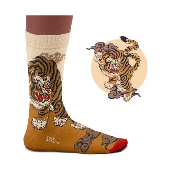 Sock Affairs - Tiger Tattoo