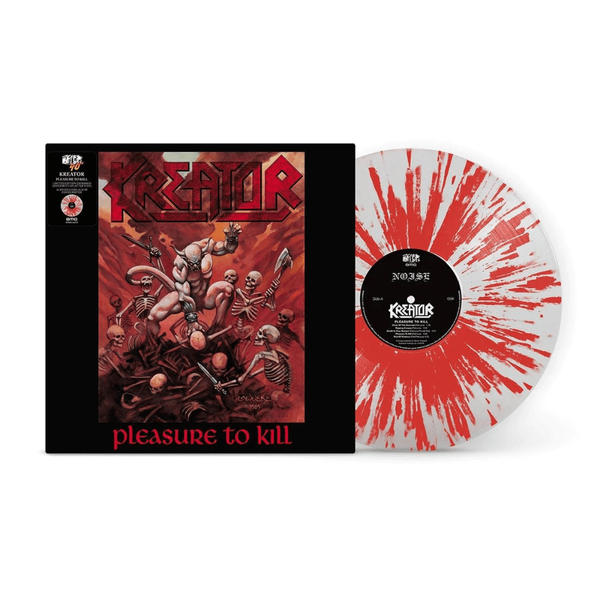 Kreator - Pleasure to Kill (Red Splatter Vinyl) (Pleasure to Kill (Red Splatter Vinyl))