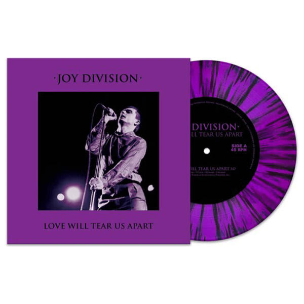Joy Division - Love Will Tear Us Apart (Purple & Black Splatter 7