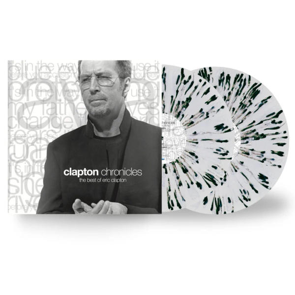 Eric Clapton - Clapton Chronicles (The Best Of Eric Clapton) (Clear Black & White Splatter Vinyl