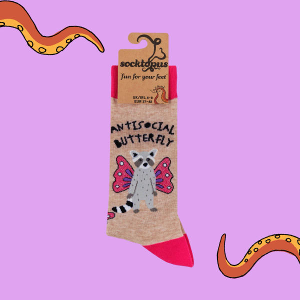 Socktopus - Antisocial Butterfly