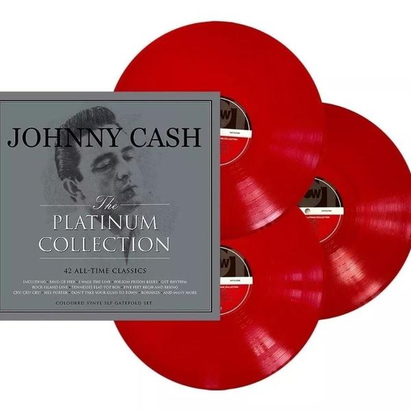 Johnny Cash - The Platinum Collection (Triple Red Vinyl)