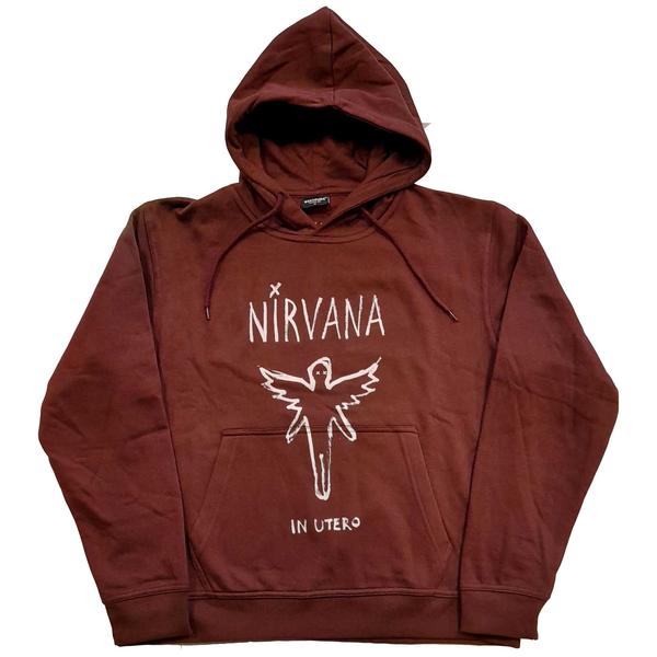Nirvana - In Utero Outline Hoodie (Small)