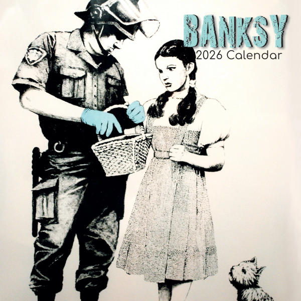 Banksy - Kalendārs Banksy 2026