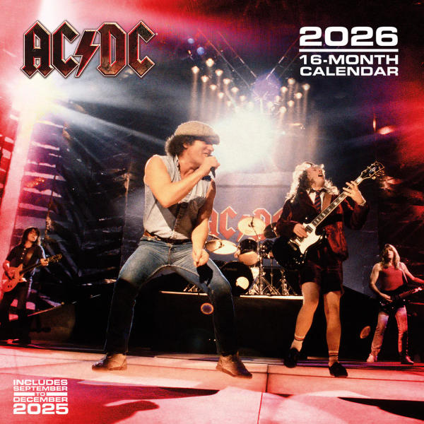 AC/DC - Calendar AC/DC 2026 (16 months)