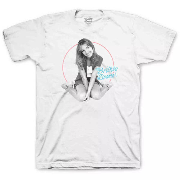 Britney Spears - Classic Circle White (XL)