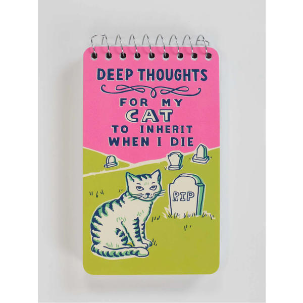 Blue Q - Deep Thoughts Notebook