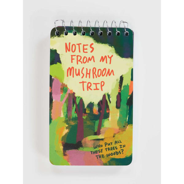 Blue Q - Mushroom Trip Notebook