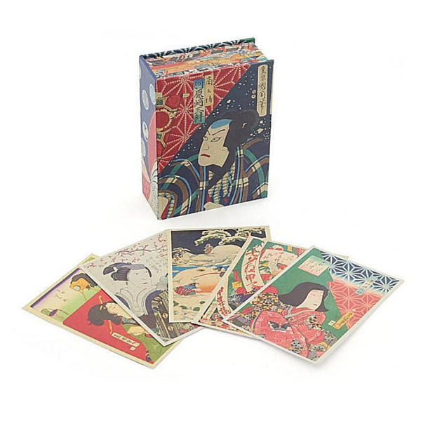 New Mags - Pastkaršu komplekts "Japanese Wood Blocks" (100 pastkartes)