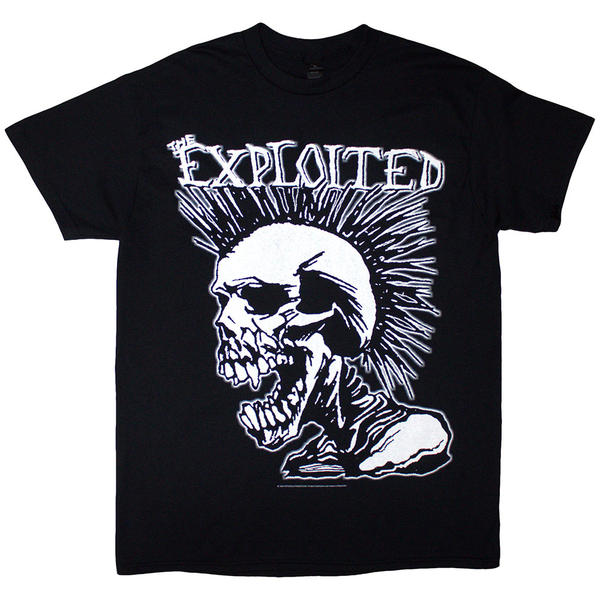 The Exploited - Mohican Skull