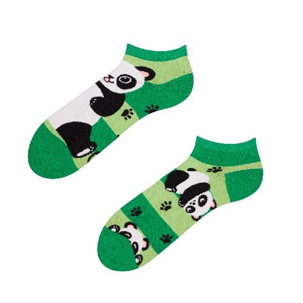 Dedoles - Zemās Zeķes - Panda and Stripes (Low socks - Panda and Stripes)
