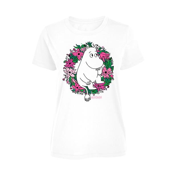 Moomins - Meiteņu T-krekls - Wreath (Medium)