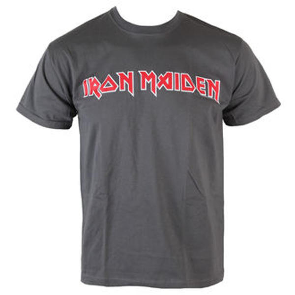 Iron Maiden - Classic Logo Charcoal (Large)
