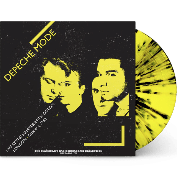 Depeche Mode - Live At The Hammersmith Odeon London (October 6, 1983) (Yellow and Black Splatter Vinyl)