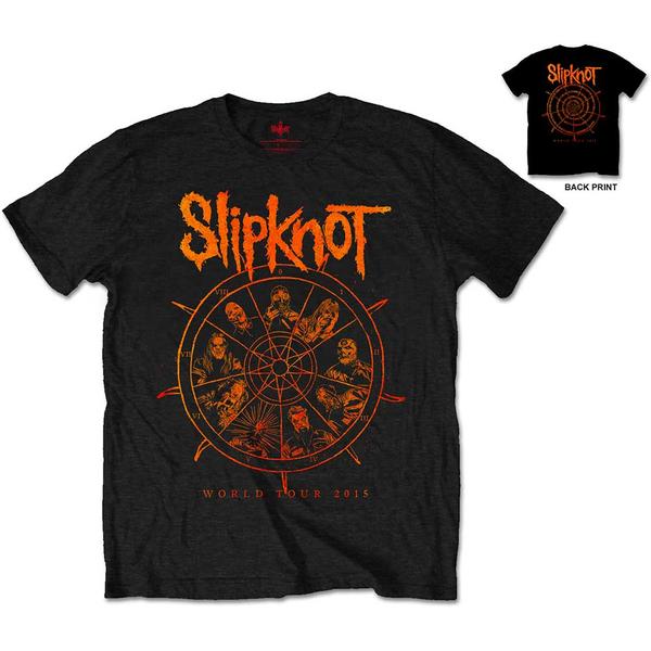 Slipknot - Wheel Back Print (XXL)