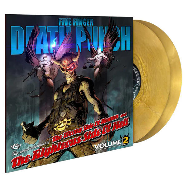 Five Finger Death Punch - The Wrong Side Of Heaven And The Righteous Side Of Hell, Volume 2 (Limited Edition Metallic Gold Vinyl)