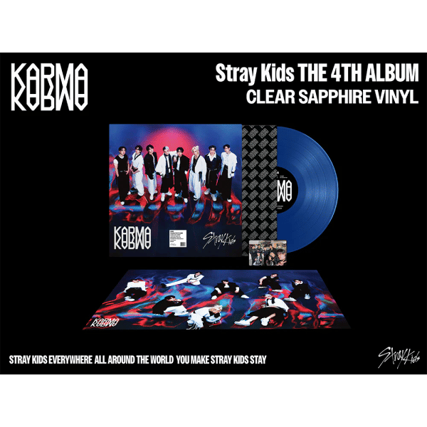Stray Kids - KARMA (Clear Sapphire Vinyl)
