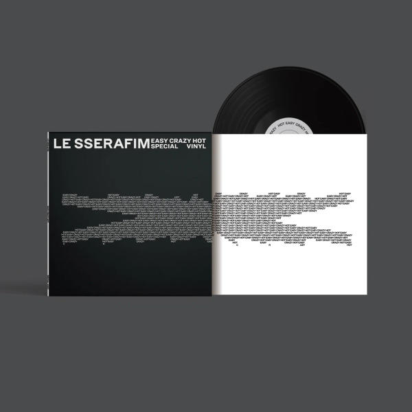 LE SSERAFIM - EASY-CRAZY-HOT (Carbon Vinyl)