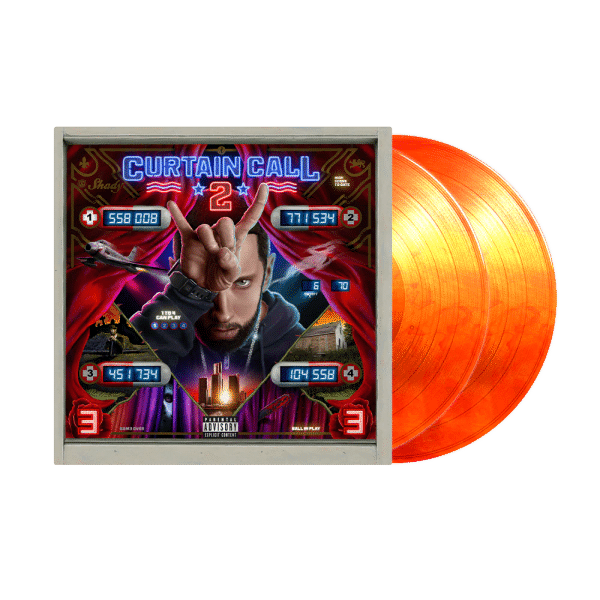 Eminem - Curtain Call 2 (Orange Fluorescent Vinyl)