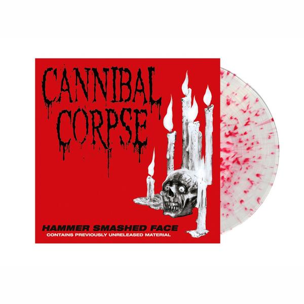 Cannibal Corpse - Hammer Smashed Face (Clear With Red Splatter Vinyl)