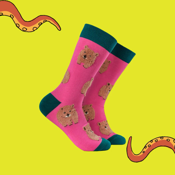 Socktopus - Fluffy Wombat